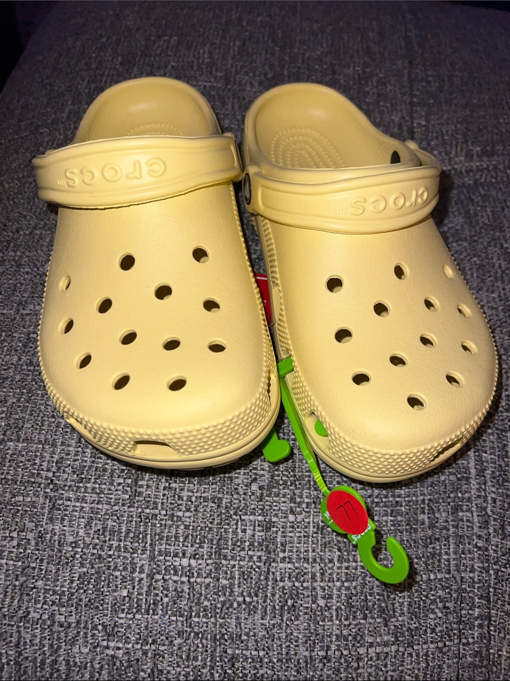 CROCS Kids' Classic Clog - Pale Yellow